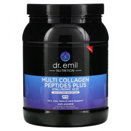 Dr. Emil Nutrition, Multi Collagen Peptides Plus, без добавок, 663 г