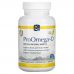 Nordic Naturals Professional, "ПроОмега-D", пищевая добавка с омега-3 и витамином D3, с лимонным вкусом, 1000 мг, 60 мягких желатиновых капсул с жидкостью