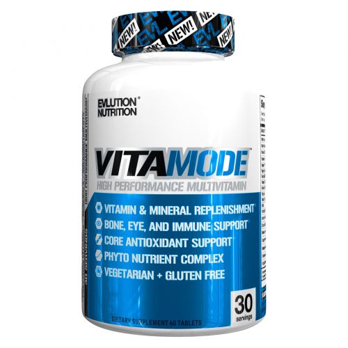 EVLution Nutrition, VitaMode, High Performance Multi Vitamin, 60 Tablets