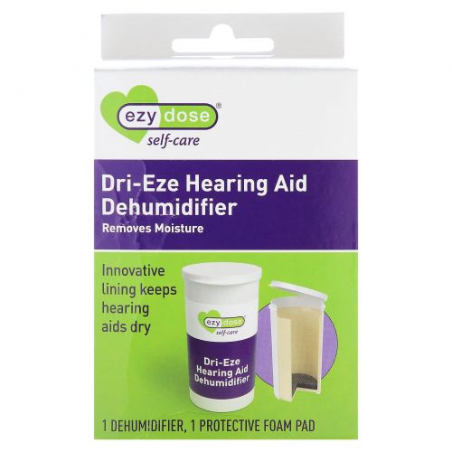 Ezy Dose, Черноголовка, Dri-Eze, набор для впитывания влаги, 2 шт.