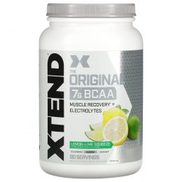 Scivation, Xtend, аминокислоты с разветвленными боковыми цепями, со вкусом лимона и лайма, 45,5 унции (1291 г)