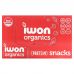 IWON Organics, Органический протеин, попкорн, белый чеддер, 8 пакетиков по 28 г (1 унция)