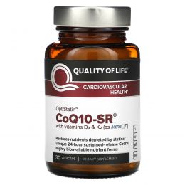 Quality of Life Labs, CoQ10-SR, 30 VegiCaps