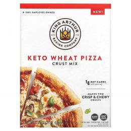 King Arthur Flour, Keto Wheat Pizza, смесь с корочкой, 291 г (10,25 унции)