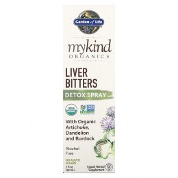 Garden of Life, MyKind Organics, Liver Bitters Detox Spray, 2 fl oz (58 ml)