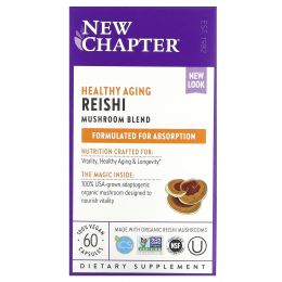 New Chapter, LifeShield, Reishi, 60 Vegan Capsules