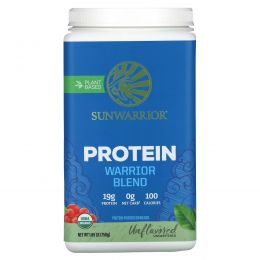 Sunwarrior, Warrior Blend, Plant-Based Organic Protein, Natural , 1.65 lb (750 g)