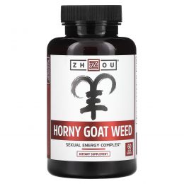 Zhou Nutrition, Horny Goat Weed, Sexual Energy Complex, 60 Veggie Capsules