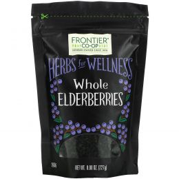 Frontier Natural Products, Whole Elderberries, 8 oz (227 g)