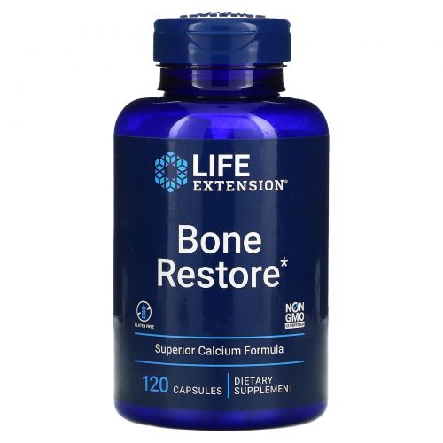 Life Extension, Bone Restore, 120 капсул