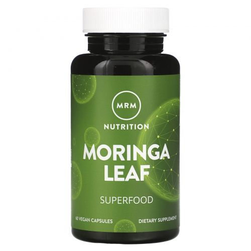 MRM, Moringa 600 mg, 60 Vegan Capsules