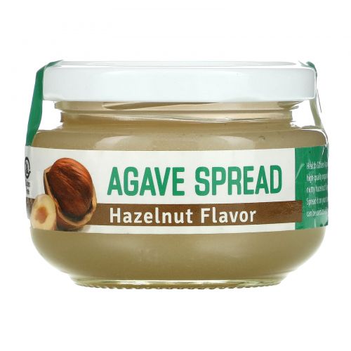 Health Garden, Agave Spread, Hazelnut, 4.93 oz (140 g)