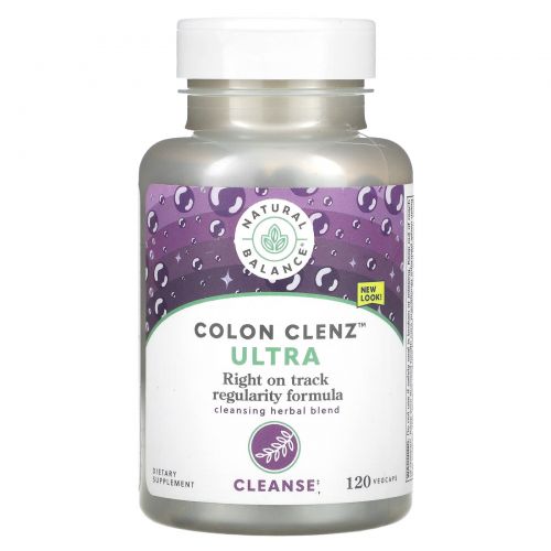 Natural Balance, Ultra Colon Clenz, 120 вегетарианских капсул