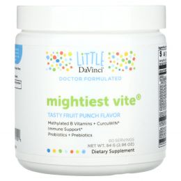 Little DaVinci, Mightiest Vite, вкусный фруктовый пунш, 84 г (2,96 унции)