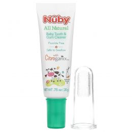 Dr. Talbot's, All Natural Baby Tooth & Gum Cleaner, 0m+, Vanilla Milk Flavored Gel, 0.75 oz (20 g)