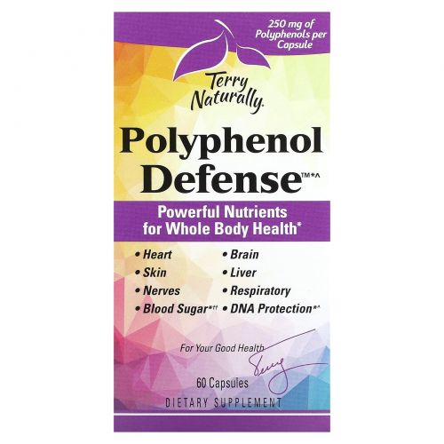 Terry Naturally, Polyphenol Defense`` 60 капсул