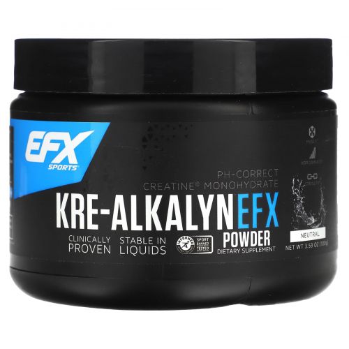 All American EFX, Порошок Kre-Alkalyn EFX, натуральный вкус, 100 г