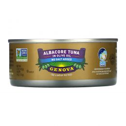 Genova, Genova, Albacore Tuna In Olive Oil, 5 oz ( 142 g)