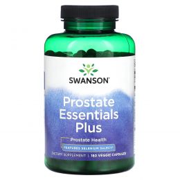 Swanson, Prostate Essential Plus, 180 растительных капсул