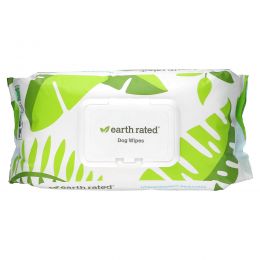 Earth Rated, Dog Wipes,  Unscented, 100 Wipes