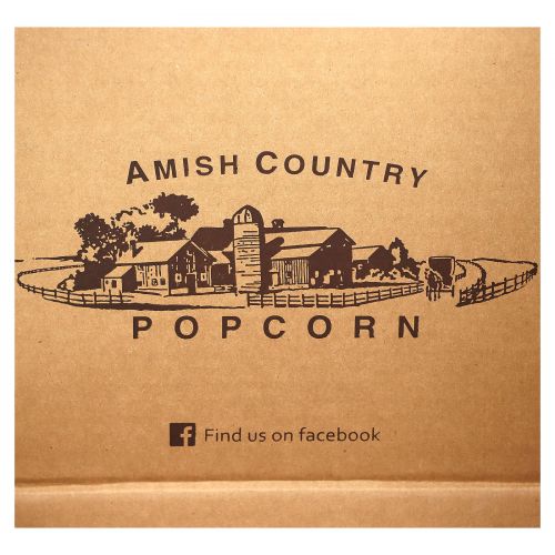 Amish Country Popcorn, Силиконовый попкорн для микроволновой печи, серый, 4 шт.