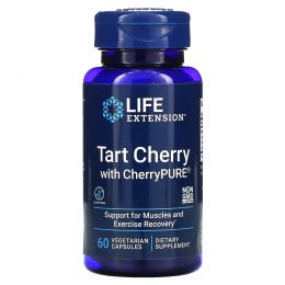 Life Extension, CherryPure, экстракт вишни, 60 вегетарианских капсул