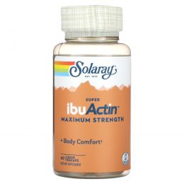 Solaray, Super IbuActin, Maximum Strength, 60 Liquid VegCaps
