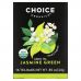 Choice Organic Teas, Green Tea, Organic Jasmine Green, 16 Tea Bags, .85 oz (24 g)