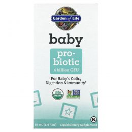 Garden of Life, Baby, Probiotic, 4 Billion CFU, 1.9 fl oz ( 56 ml)