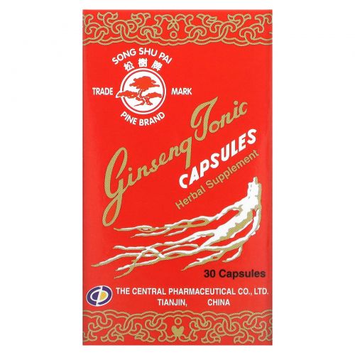 Song Shu Pai, Ginseng Tonic, 30 Capsules