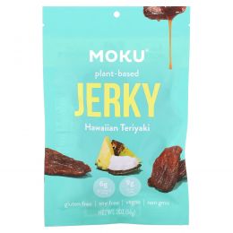 Moku, Растительное вяленое мясо, гавайские терияки, 56 г (2 унции)