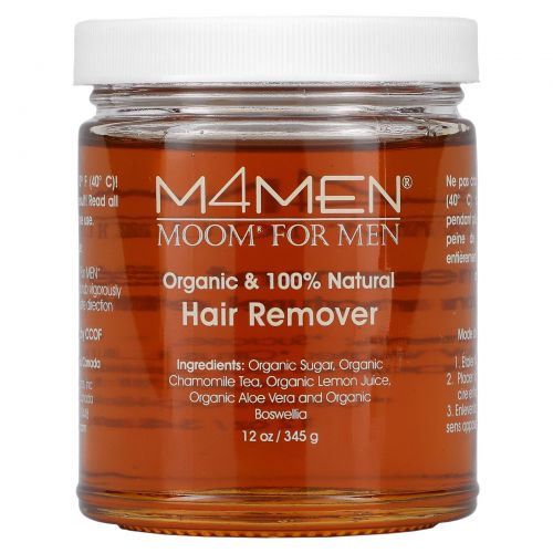Moom, M4Men, Средство для удаления волос у мужчин, 12 унций (345 g)