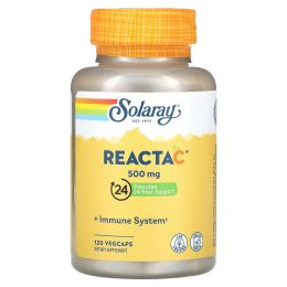 Solaray, Reacta-C, 500 mg, 120 Vegetarian Capsules