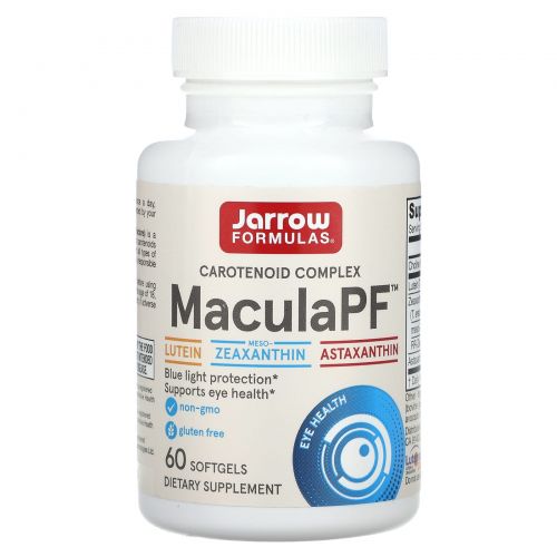 Jarrow Formulas, MaculaPF Blue Light Protection,  60 Softgels