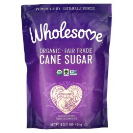 Wholesome, Organic Cane Sugar, 1 lb (454 g)