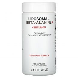 Codeage, Liposomal Beta-Alanine +, Centurion, 180 капсул