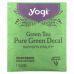 Yogi Tea, Зеленый чай Pure Green Decaf, 16 чайных пакетиков, 1.09 унций (31 г)