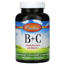 Carlson, B + C`` 180 таблеток