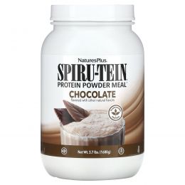 NaturesPlus, Spiru-Tein, протеиновый порошок, со вкусом шоколада, 1680 г (3,7 фунта)