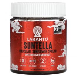 Lakanto, Suntella, Chocolate Sunflower Spread, 10 oz (283 g)