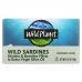 Wild Planet, Wild Sardines Skinless & Boneless Fillets In Extra Virgin Olive Oil, 4.25 oz (120 g)