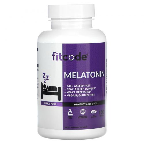 FITCODE, Мелатонин, 100 таблеток