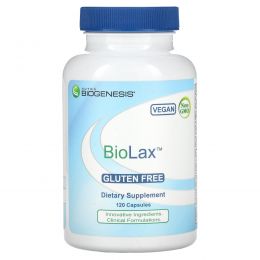 Nutra BioGenesis, BioLax, 120 капсул