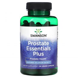 Swanson, Prostate Essentials Plus, 90 растительных капсул