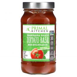 Primal Kitchen, Соус Маринара с томатами и базиликом, 680 г (24 унции)