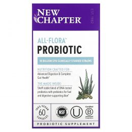 New Chapter, Probiotic All-Flora, 60 Vegetarian Capsules