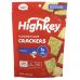 HighKey, Almond Flour Crackers, Sea Salt, 2 oz (56.6 g)