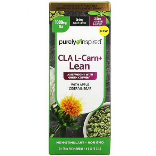 Purely Inspired, CLA L-Carn + Lean, 60 капсул