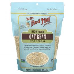 Bob's Red Mill, High Fiber Oat Bran Hot Cereal, 18 oz ( 510 g)