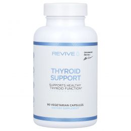Revive, Thyroid Support, добавка для щитовидной железы, 90 вегетарианских капсул